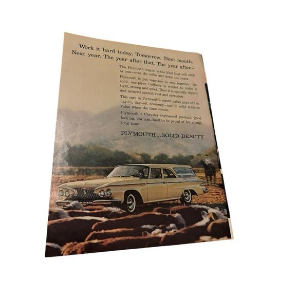 Vintage 1960s Magazine Ads Lot 7UP Bayer Firestone Holiday Inn Plymouth Skippy - Picture 6 of 11